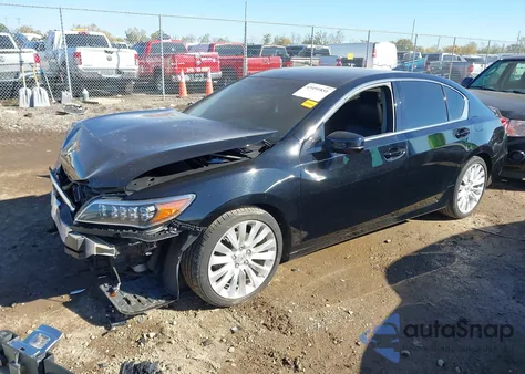 2015 Acura Rlx из США, поврежденный, VIN JH4KC1F50FC000787